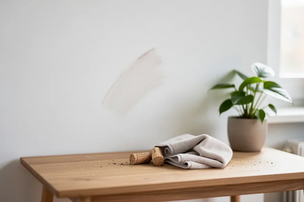 Czyszczenie ściany korkiem: dlaczego warto wypróbować ten trik