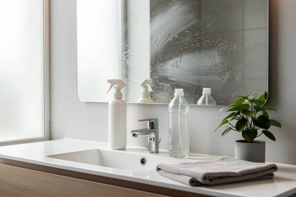 Pryskanie octem na lustra: do czego służy i dlaczego jest polecane