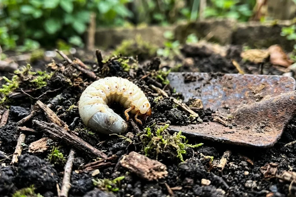 Białe larvy w ziemi: Skarb czy wyrok dla Twojego ogrodu?
