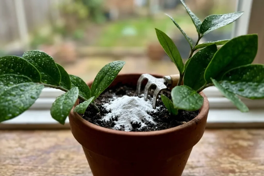 Sypię to do doniczek raz w miesiącu. Rośliny rosną jak szalone, a szkodniki zniknęły w jedną noc!